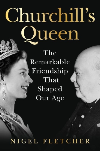 Buchcover und Innenansicht für das Buch: Churchill's Queen