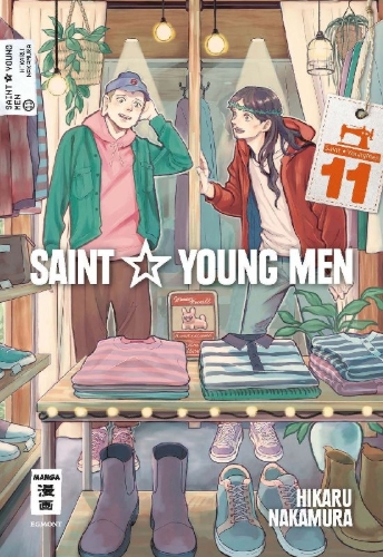 Buchcover und Innenansicht für das Buch: Saint Oniisan