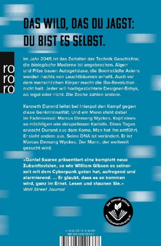Buchcover und Innenansicht für das Buch: Change Agent
