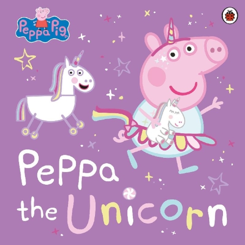 Buchcover und Innenansicht für das Buch: Peppa Pig: Peppa the Unicorn