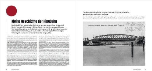 Buchcover und Innenansicht für das Buch: Die Berliner Ringbahn