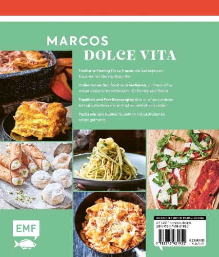 Buchcover und Innenansicht für das Buch: Marcos little Italy