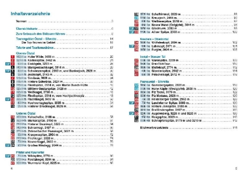 Buchcover und Innenansicht für das Buch: Ötztal - Silvretta