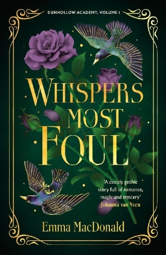 Buchcover und Innenansicht für das Buch: Whispers Most Foul