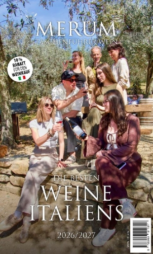 Buchcover und Innenansicht für das Buch: Die besten Weine Italiens 2026/2027