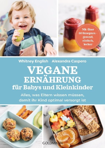 Buchcover und Innenansicht für das Buch: The Plant-Based Baby and Toddler