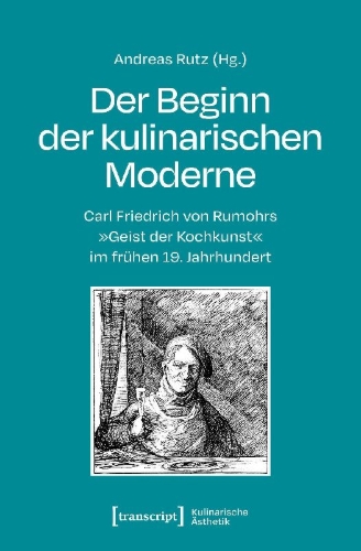 Buchcover und Innenansicht für das Buch: Der Beginn der kulinarischen Moderne