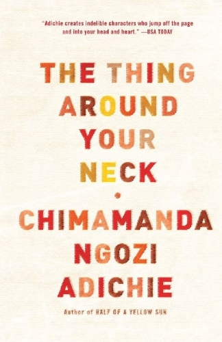 Buchcover und Innenansicht für das Buch: The Thing Around Your Neck