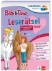 Buchcover und Innenansicht für das Buch: Lesefuchs Bibi & Tina: Leserätsel Lesestufe 1, Band 1