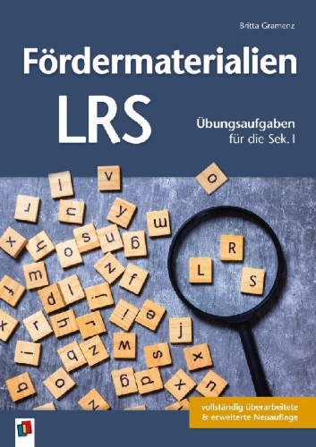 Buchcover und Innenansicht für das Buch: Fördermaterialien LRS