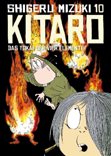 Buchcover und Innenansicht für das Buch: Kitaro 10