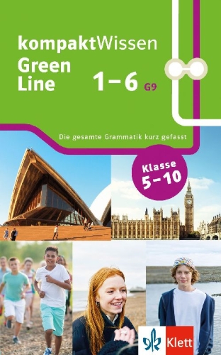 Buchcover und Innenansicht für das Buch: Green Line 1-6 kompaktWissen G9 (ab 2019)