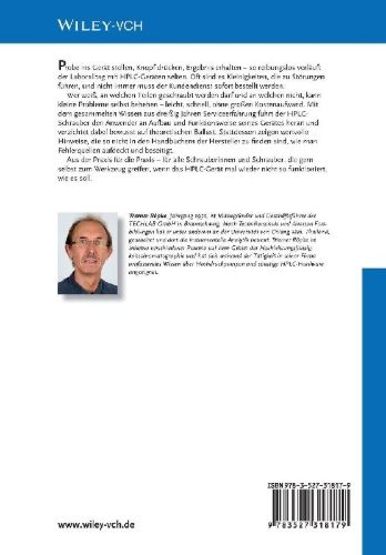 Buchcover und Innenansicht für das Buch: Der HPLC-Schrauber