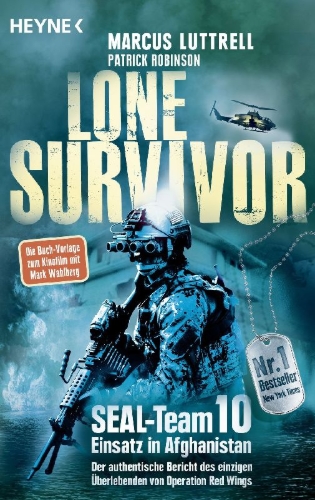 Buchcover und Innenansicht für das Buch: Lone Survivor