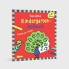 Buchcover und Innenansicht für das Buch: Ausmalbilder für Kita-Kinder: Das dicke Kindergarten-Malbuch: Punkt-zu-Punkt