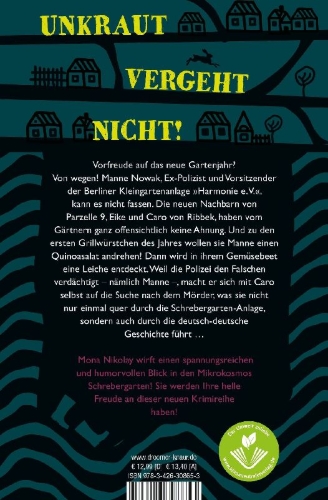 Buchcover und Innenansicht für das Buch: Rosenkohl und tote Bete