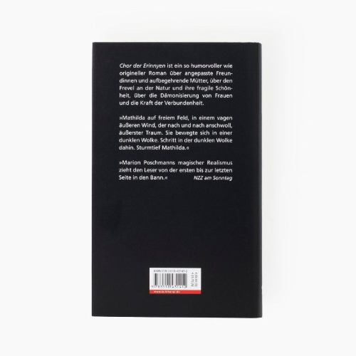 Buchcover und Innenansicht für das Buch: Chor der Erinnyen
