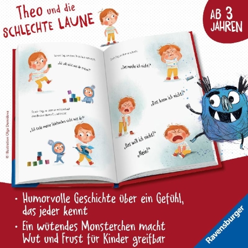Buchcover und Innenansicht für das Buch: The big bad Mood