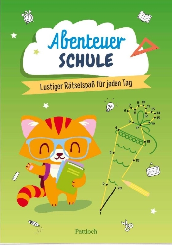 Buchcover und Innenansicht für das Buch: Abenteuer Schule