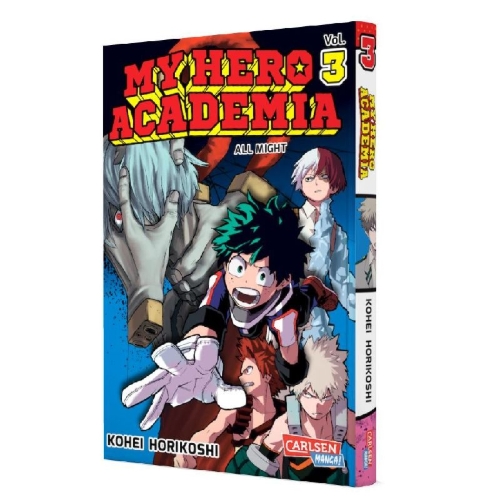 Buchcover und Innenansicht für das Buch: Boku no Hero Academia