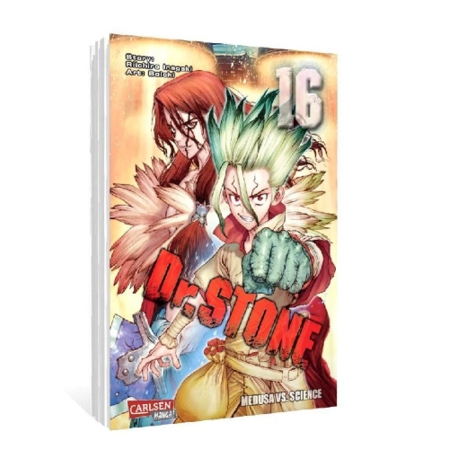 Buchcover und Innenansicht für das Buch: Dr. Stone