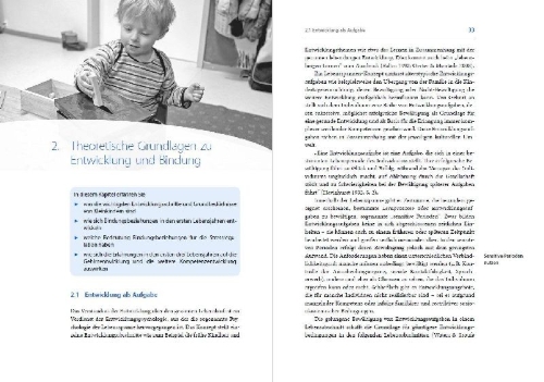 Buchcover und Innenansicht für das Buch: Handbuch Kinder in den ersten drei Jahren