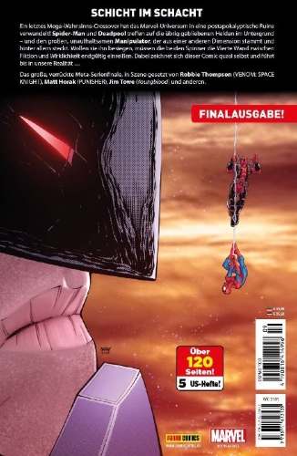 Buchcover und Innenansicht für das Buch: Spider-Man/Deadpool #46-50