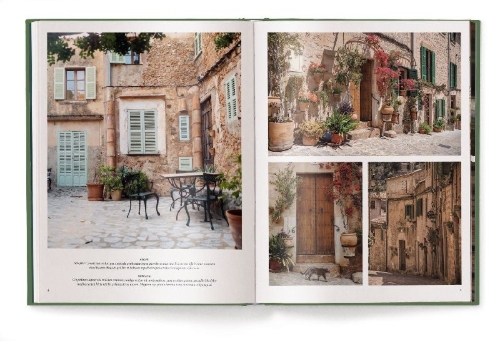 Buchcover und Innenansicht für das Buch: Charming Mallorca