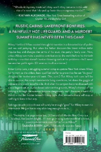Buchcover und Innenansicht für das Buch: Murder Most Camp