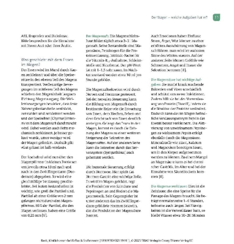 Buchcover und Innenansicht für das Buch: Köstlich essen Reflux und Sodbrennen