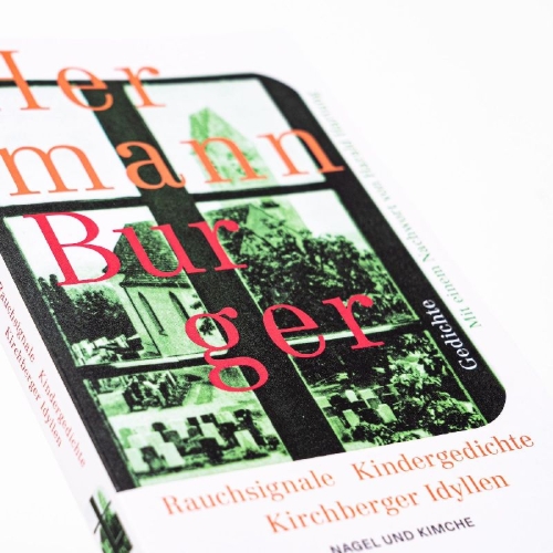 Buchcover und Innenansicht für das Buch: Rauchsignale. Kindergedichte. Kirchberger Idyllen