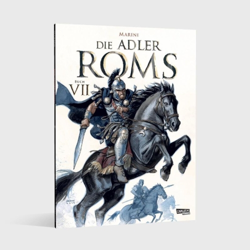 Buchcover und Innenansicht für das Buch: Les Aigles de Rome 7