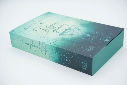 Buchcover und Innenansicht für das Buch: Regenglanz