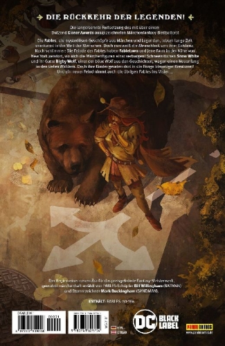 Buchcover und Innenansicht für das Buch: Fables