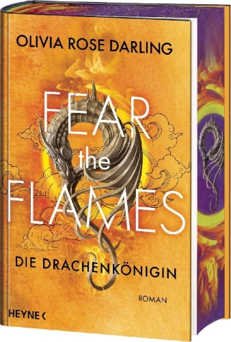 Buchcover und Innenansicht für das Buch: Fear the Flames