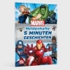 Buchcover und Innenansicht für das Buch: Marvel: Heldenhafte 5-Minuten-Geschichten