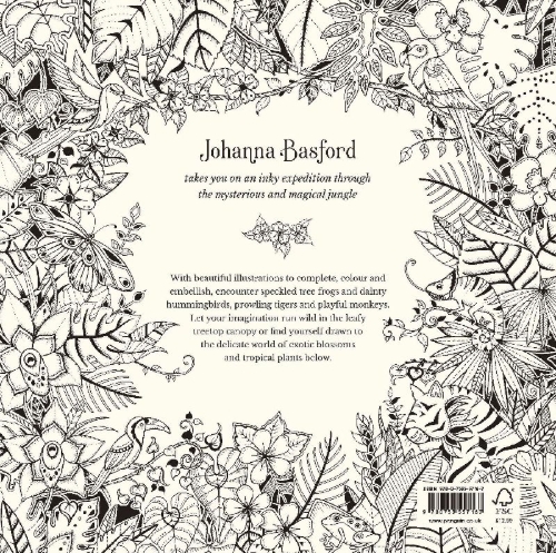 Buchcover und Innenansicht für das Buch: Magical Jungle