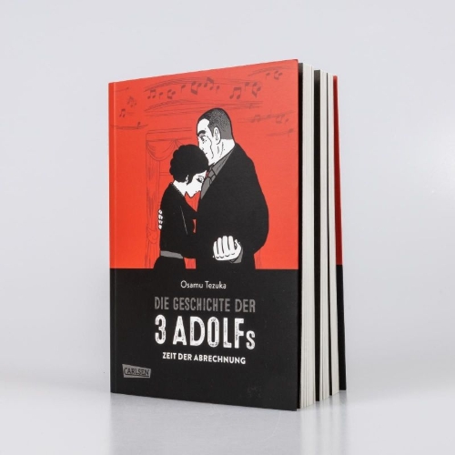 Buchcover und Innenansicht für das Buch: Message to Adolf