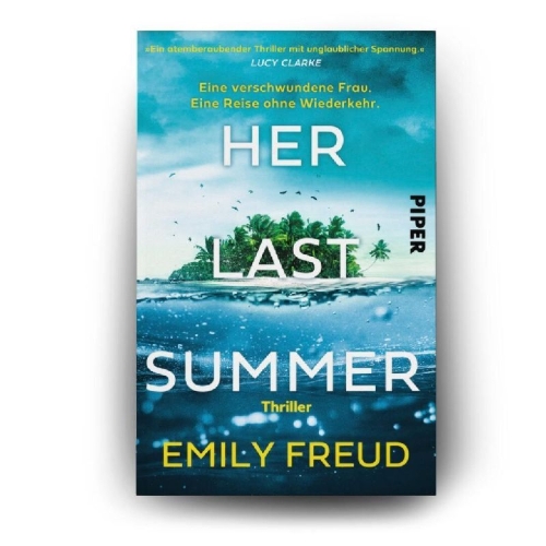 Buchcover und Innenansicht für das Buch: Her Last Summer