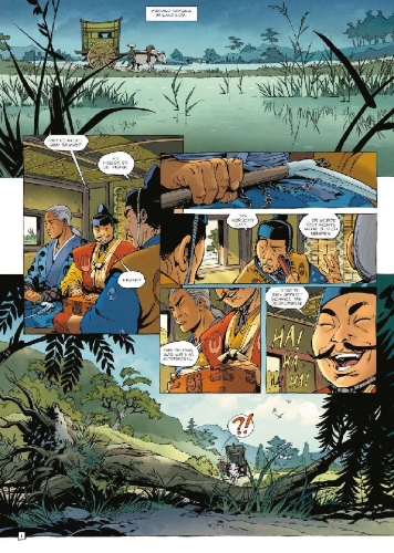 Buchcover und Innenansicht für das Buch: Samurai Legendes 8