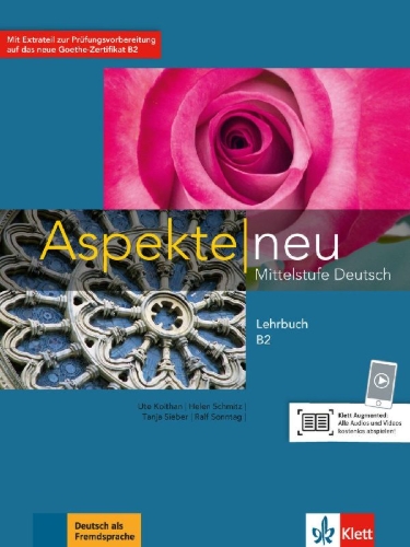 Buchcover und Innenansicht für das Buch: Aspekte neu B2