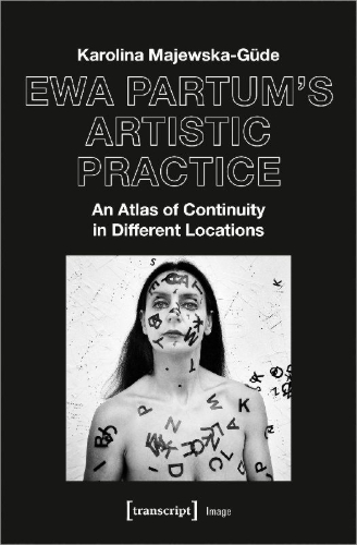 Buchcover und Innenansicht für das Buch: Ewa Partum's Artistic Practice