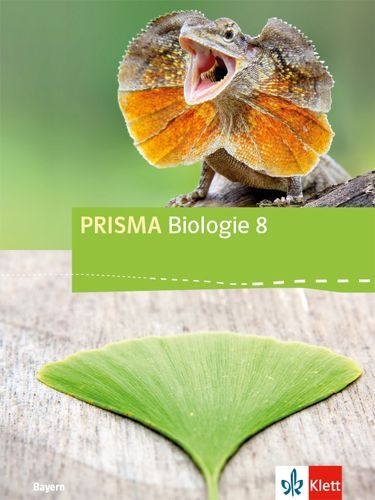 Buchcover und Innenansicht für das Buch: PRISMA Biologie 8. Ausgabe Bayern. Schulbuch Klasse 8