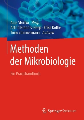 Buchcover und Innenansicht für das Buch: Methoden der Mikrobiologie