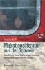 Buchcover und Innenansicht für das Buch: Migrationsliteratur aus der Schweiz