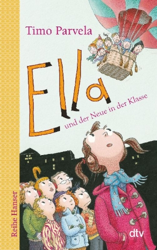 Buchcover und Innenansicht für das Buch: Ella und der Neue in der Klasse. Bd. 07