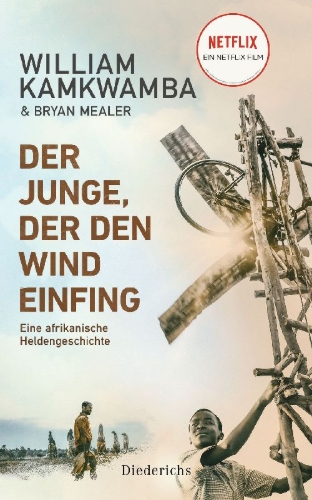 Buchcover und Innenansicht für das Buch: The Boy who Harnessed the Wind