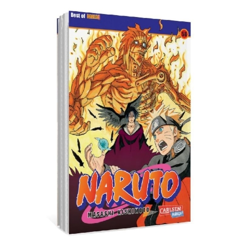 Buchcover und Innenansicht für das Buch: Naruto