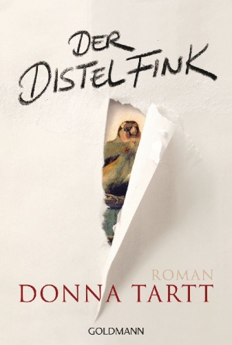 Buchcover und Innenansicht für das Buch: The Goldfinch