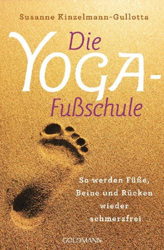 Buchcover und Innenansicht für das Buch: Die Yoga-Fußschule